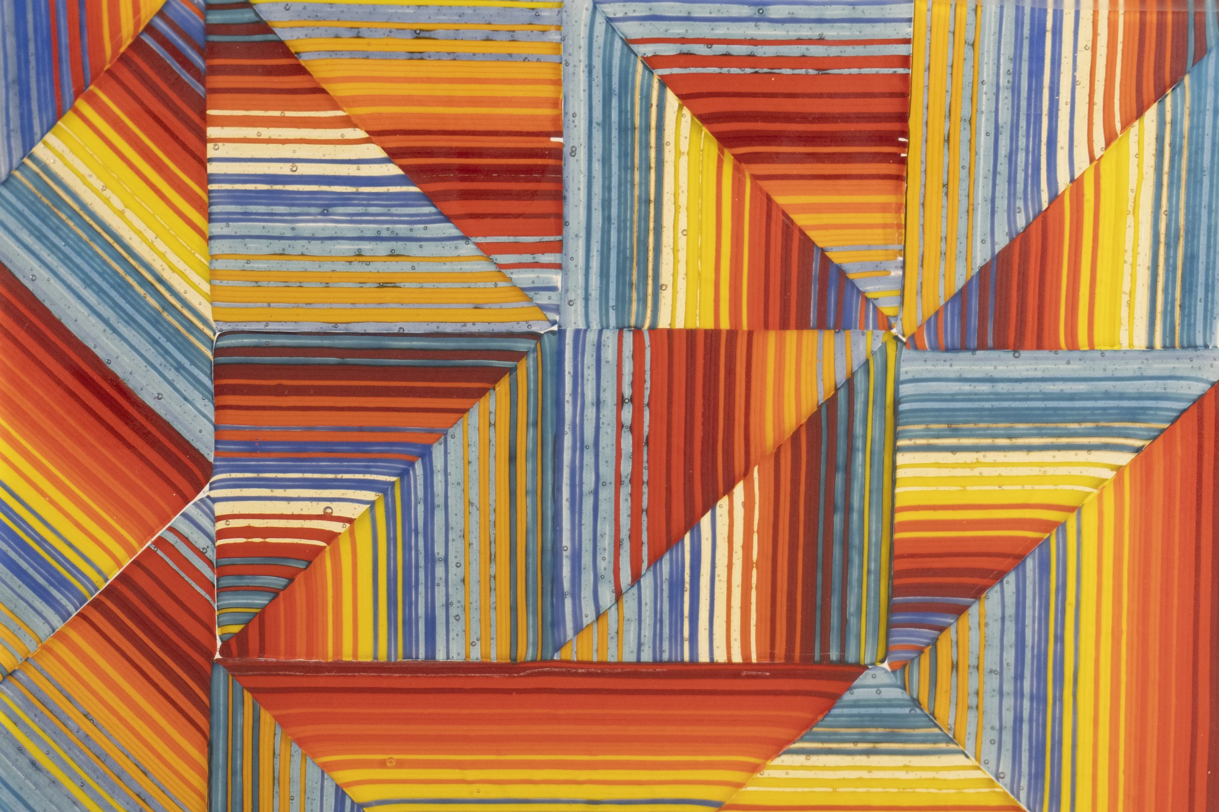 Geometric Shelf detail by Caroline Abbey