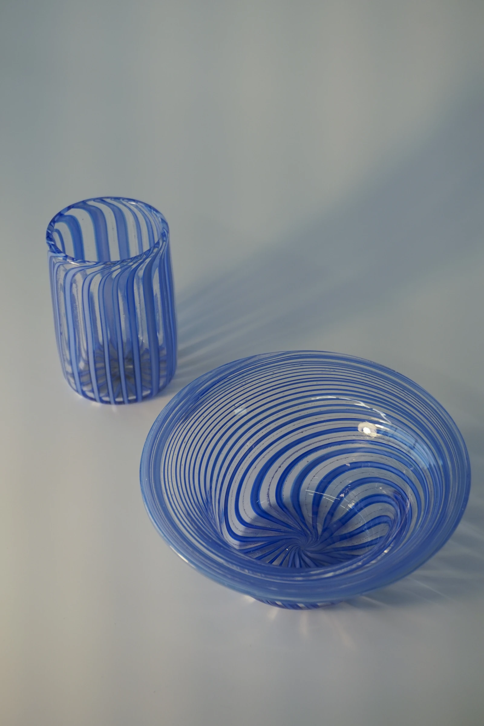 Blue Breakfast Set by Caroline Abbey